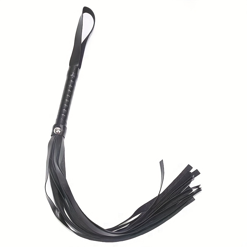 Faux Leather Flogger Whip for Adult Play